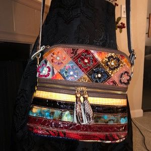 Patchwork Crossbody Purse